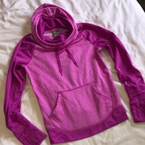 Champion duo dry magenta hoodie sweatshirt M